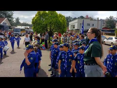 Desfile de 20 de Setembro - Grupo Escoteiro Bororós