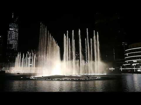 The Dubai Fountain | Burj Khalifa - Andrea Bocelli, Sarah Brightman - Time To Say Goodbye | 2018