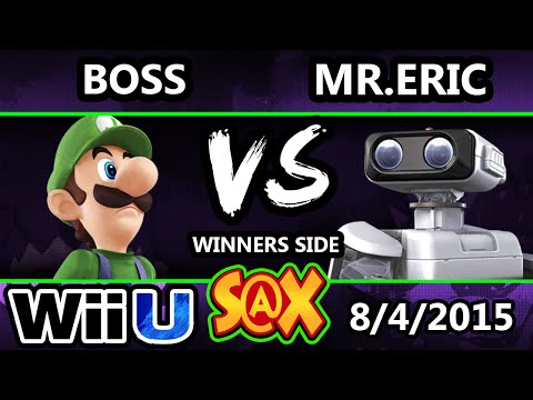 S@X 109 - WS | Boss (Luigi) Vs. Mr.Eric (R.O.B.) SSB4 Tournament - Smash Wii U - Smash 4