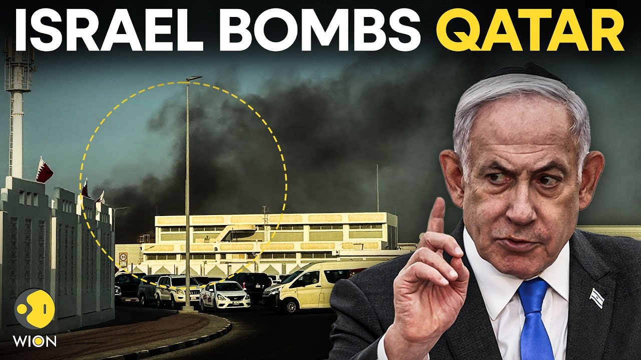 Israel Bombs Qatar LIVE: Israel Launches Attack In Doha, Qatar; IDF Targets Hamas Leadership | WION