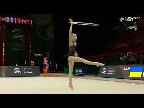 REDKA Taisiia (UKR) HOOP EF 30,2 - ECH Budapest 2024