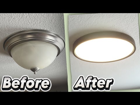 Easy LED Light Fixture Install For Every Homeowner
