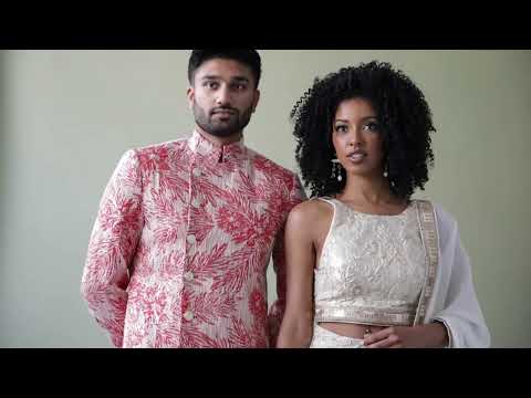 Modern Wedding Outfits in NYC | Harleen Kaur #indianwedding