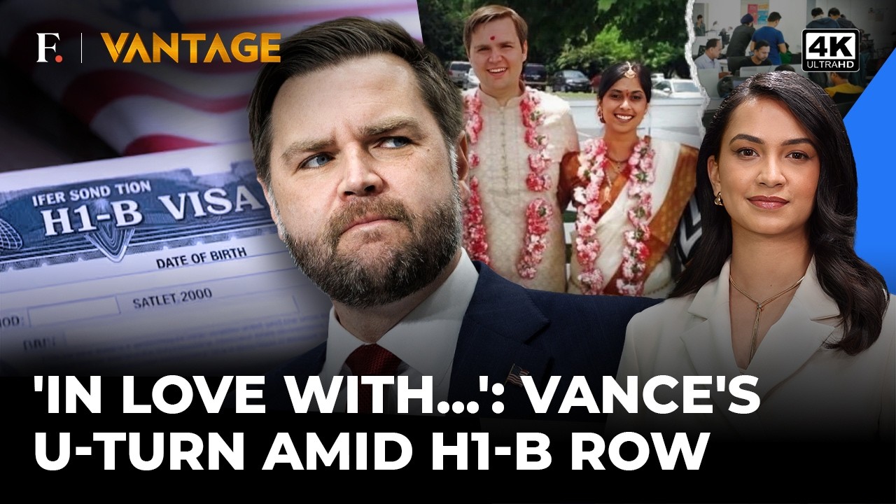'Love Them...': JD Vance Changes Tune Amid Explosive H-1B Visa Showdown Before US Midterms | Vantage