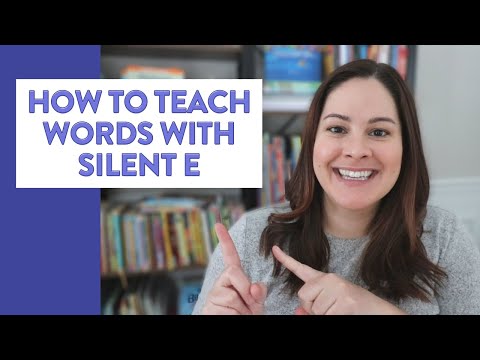 How to Teach Silent e to Kindergarten, First, and Second Grade Students // cvce words and activities