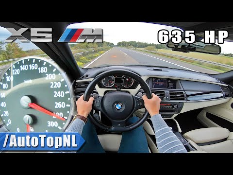 635HP BMW X5M E70 | TOP SPEED on AUTOBAHN [NO SPEED LIMIT] by AutoTopNL