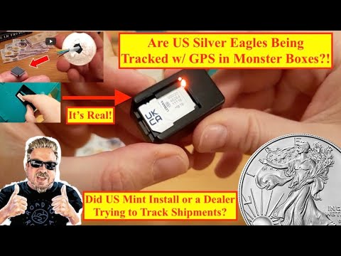 ALERT! Are Silver Eagles TRACKED w/ GPS In the Box or is it April Fools DAY?! (Bix Weir)