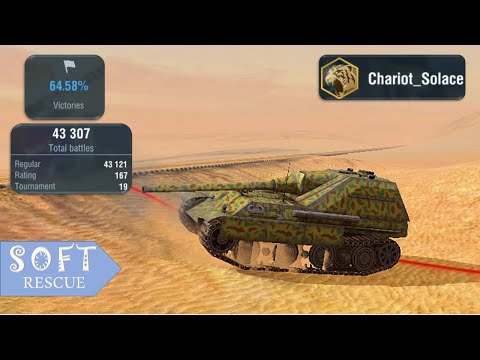 Jagdpanther II: 5100 Damage , 2 Frags - WOT BLITZ -