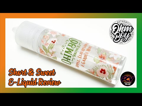 OhmBoy Volume 2 | Apple, Elderflower & Garden Mint Review