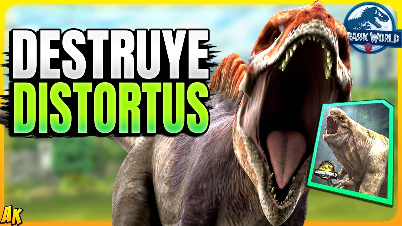 ¡EL DISTORTUS REX NO PUEDE CON ÉL! 😱 TYRANNOTOR NIVEL 35 | Jurassic World Alive