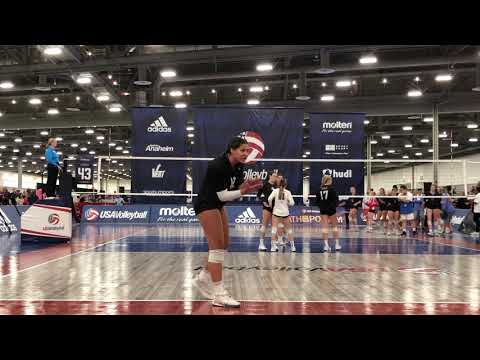 USAV 14U Open Division Finals AZ Storm 14Thunder vs TAV14