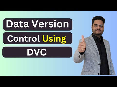 Data Version Control using DVC | DVC in MLOPS | MLOps Basics in Machine Learning
