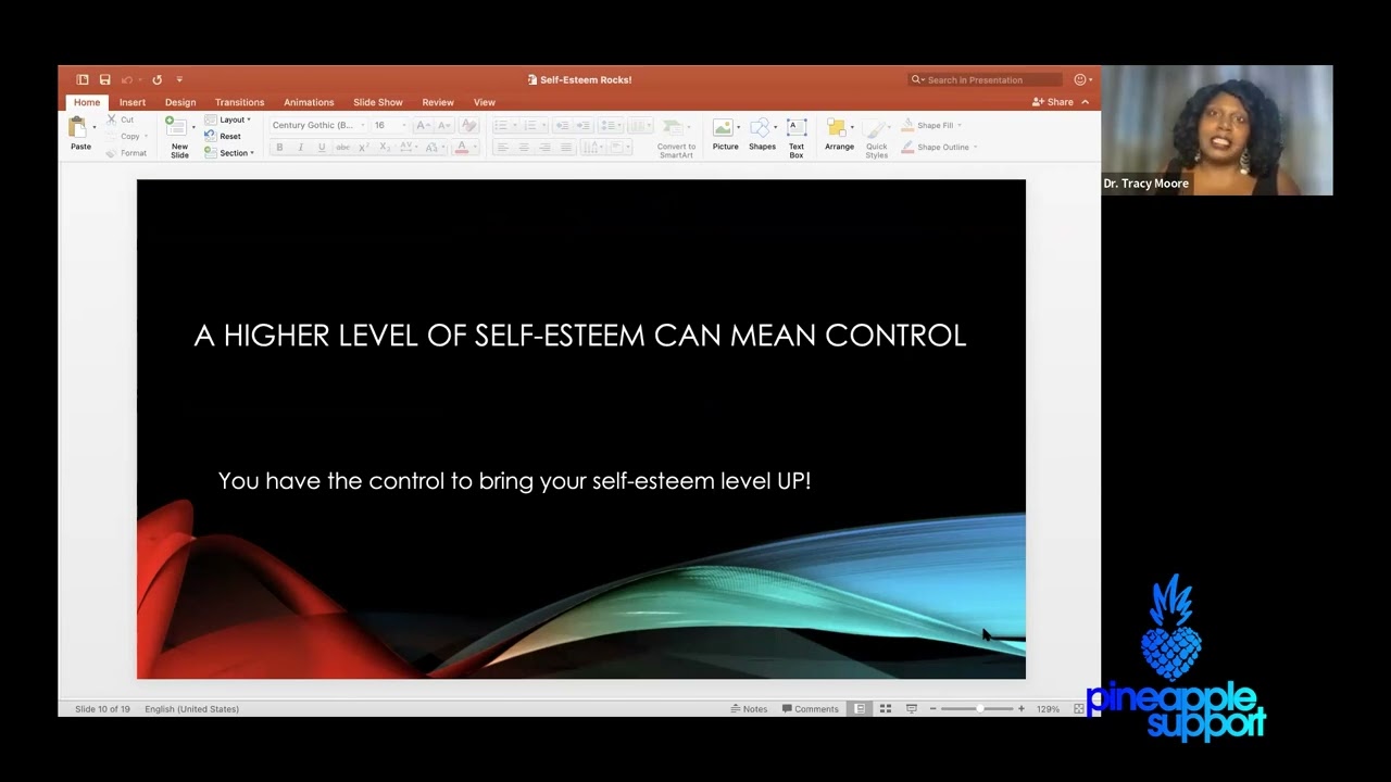 Self-Esteem Rocks! - Dr. Tracy Moore | Pineapple Summit 2021