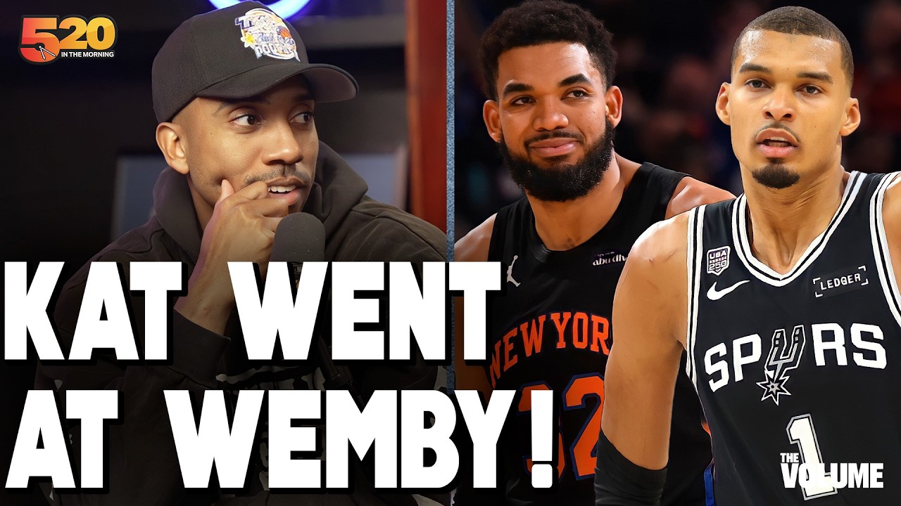 Jeff Teague REACTS to Karl-Anthony Towns GOING AT Victor Wembanyama in Knicks Game 1 WIN vs. Spurs