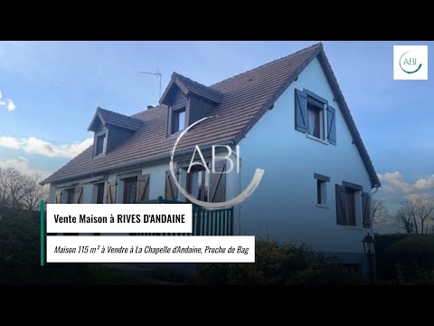 Vente Maison à RIVES D'ANDAINE - 180.000  €