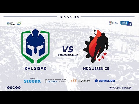 [SEZONA 25/26] Pripremna utakmica | KHL Sisak vs HDD Jesenice