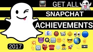 HOW TO GET ALL SNAPCHAT TROPHIES
