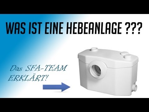 Erklärung: Hebeanlage | SFA SANIBROY | German [HD]