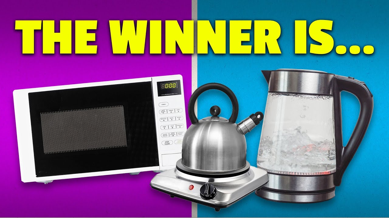 Most Energy Efficient Way to Boil Water ☕ (Kettle vs. Microwave vs. Stove)