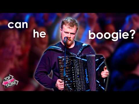 Simon HATES The Accordion But NOT The Way This Guy Plays It!