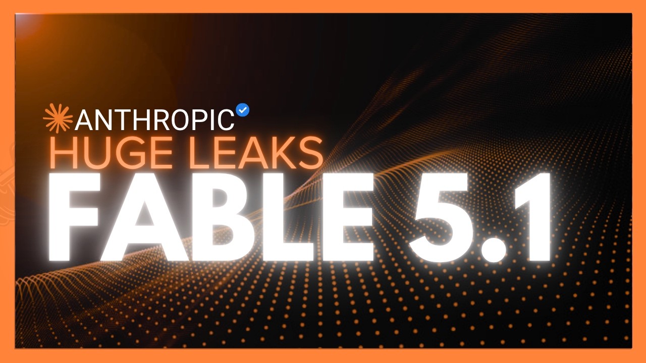 Fable 5.1 HUGE Leak, NEW GPT Checkpoints, Anthropic vs China AI, Gemini 4 Soon, & More! AI NEWS