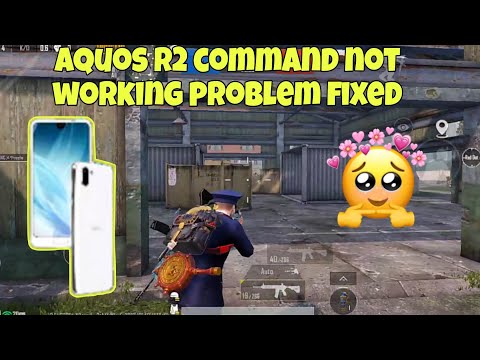 How to fix Aquos R2 command not working or opening 🥺🥲