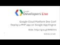 GDL Italia - Applicazioni PHP su Google App Engine