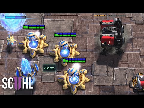 Zest' GENIUS Cannon Rush - Starcraft 2: Zest vs. Ryung