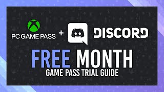 Claim 1 Month FREE PC GAME PASS | Discord Giveaway Guide