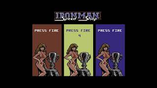 Iron Man Stunt Racer - C64 Commodore 64 game playthrough with commentary