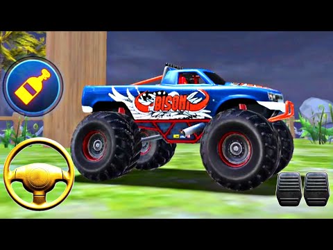 Mountain Climb Stunt: Off-road Car Games-Driving a monster car is impossible-gams-Android Gameplay