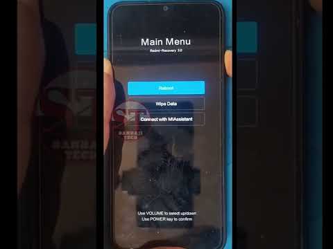 hard reset xiaomi Redmi 9AT