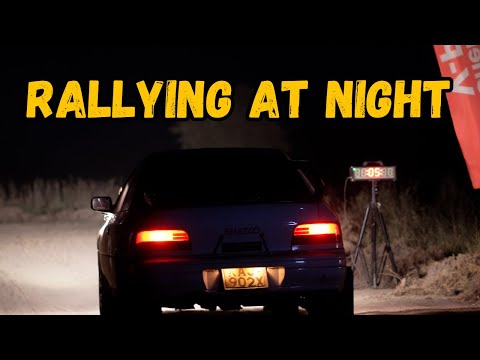 My First Night Rally Experience at the 2025 Shell Autocross.
