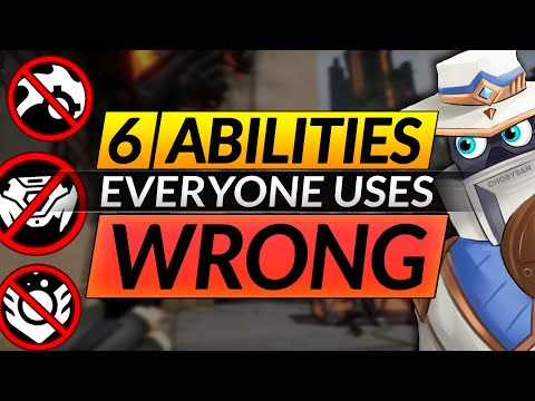 6 Abilities Everyone Uses WRONG in Valorant - Mistakes You MUST STOP - Pro Tips and Tricks Guide