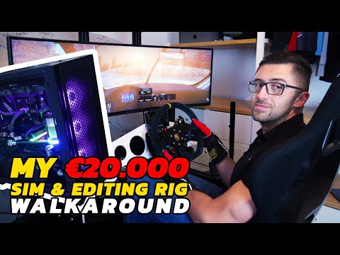 My €20.000+ Sim & Editing Rig Walkaround!