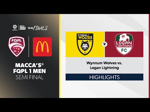 Macca's® FQPL 1 Men Semi Final - Wynnum Wolves vs. Logan Lightning Highlights