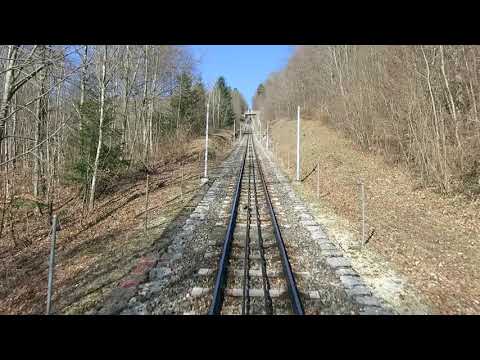 Standseilbahn 2500.01 Biel - Magglingen Bergfahrt - Funicular