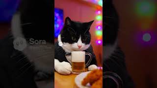 飲み会 #生成ai #cat #猫 #shorts