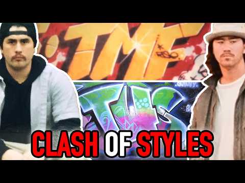 Dug On The TMF vs TWS Graffiti Battle, Rivalry w/ Crayone