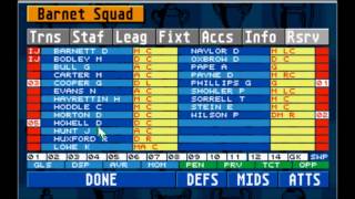 StickHead's Top Ten Atari ST Games #4: Championship Manager 93 (part 1 of 2)
