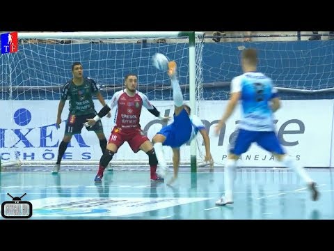 Canabarro faz golaço de BICICLETA à la CR7, mas Foz Cataratas é superado pelo Marreco na LNF 2018