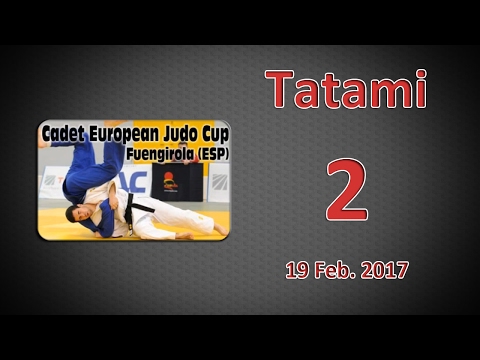 Cadet European Judo Cup Fuengirola 2017 - Tatami 2, Día 2