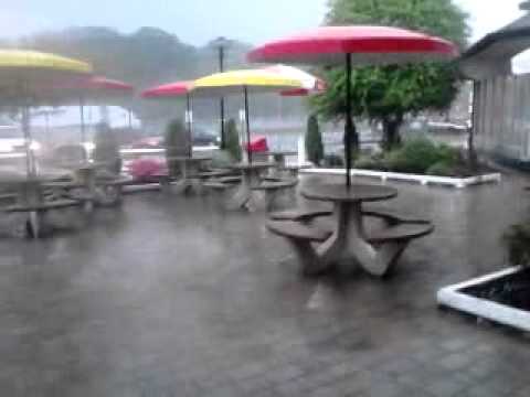 Hail tornadoes rain in ware ma... God is angry