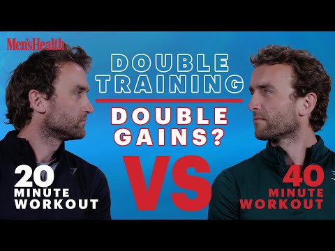 Does Training for Double the Time Result in Double the Gains? A Twins Study | Men's Health UK