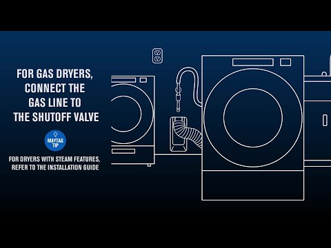 How to Install Maytag® Gas & Electric Dryers