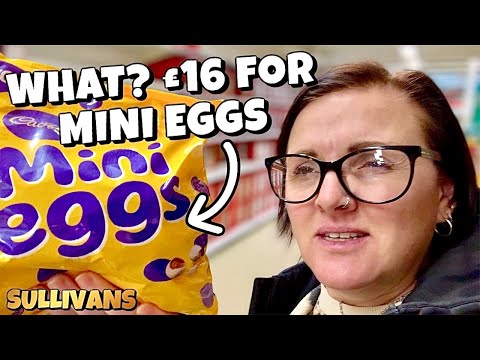 ** WHAT? £16 for MINI EGGS 😱 ** | (Mum of 12) EPIC Food HAUL & Shop With Me