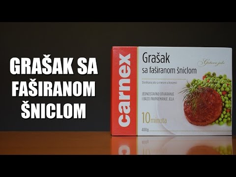 Carnex Gotova Jela - Grašak sa faširanom šniclom