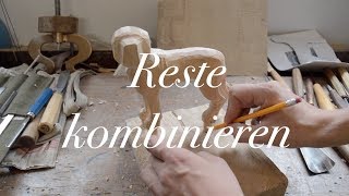 Arbeiten mit Reststücken / Schnitzen / Holz nutzen