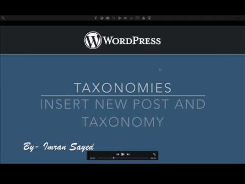 Insert New Post and Taxonomies into Database WordPress
