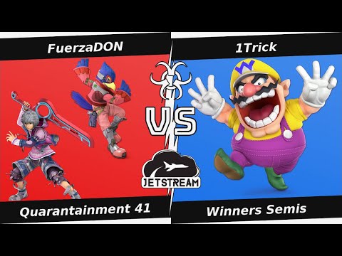 Quarantainment 41 Winners Semis - FuerzaDON (Shulk, Falco) Vs. 1Trick (Wario) Smash Ultimate - SSBU